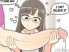 Futanari کارٹون جنسی ویڈیو مجھے پاگل ڈرائیونگ!