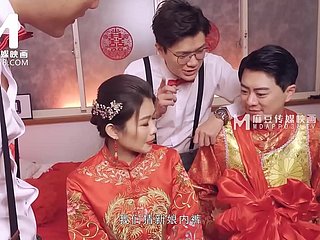 ModelMedia Asia-Lewd Hochzeitszene-Liang Yun FEI-MD-0232 Bestes Precedent-setting Asia Porn Video