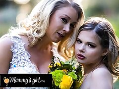 Mommy's Non-specific - Bridesmeisje Katie Morgan knalt everlasting haar stiefdochter Coco Lovelock voor haar bruiloft