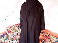 Pakistani hijab girl in the air abiding fucked MMS hardcore