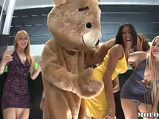 Blinking Bear Fucks Latina Kayla Carrera in Hot Old maid Band